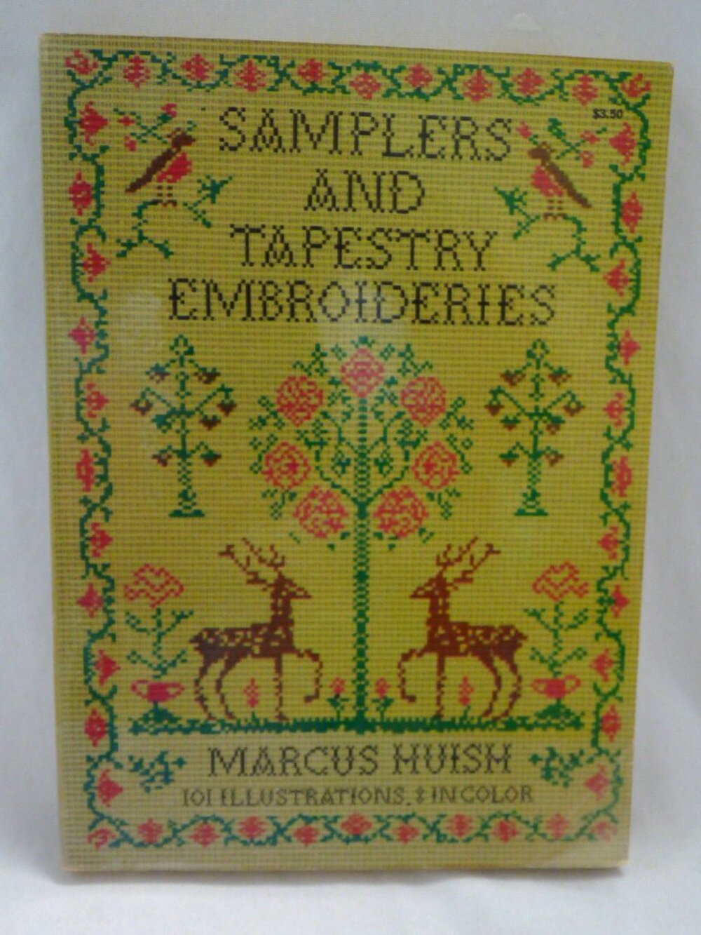 Samplers Tapestry Embroideries Huish book collecting needlework antique art